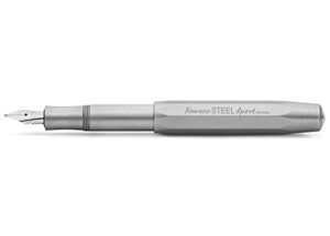 kaweco steel sport ef stainless steel fountain pen