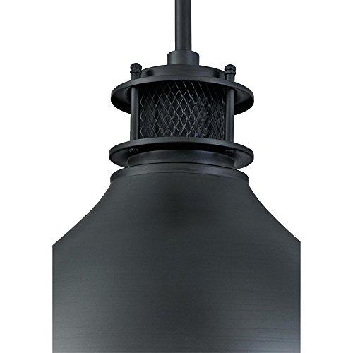 Westinghouse Lighting 6326800 One-Light Indoor Pendant, Matte Gun Metal Finish with Mesh Detail, Brushed Gunmetal