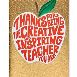 American Greetings Teacher Thank You Card (Creative and Inspiring)