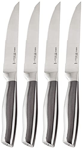 HENCKELS Graphite Razor-Sharp 4-pc Steak Knife Set, German Engineered Informed by 100+ Years of Mastery