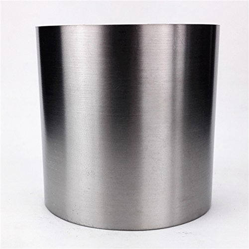 1Kg Fine Turning Titanium Metal Cylinder dia67×67mm 99.5% Engraved Periodic Table