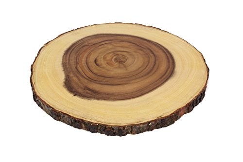 Lipper International Acacia Bark Board Without feet