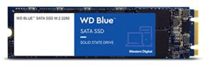 western digital 1tb wd blue 3d nand internal pc ssd - sata iii 6 gb/s, m.2 2280, up to 560 mb/s - wds100t2b0b