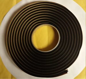 qty1 3m butyl tape 1/4"x15ft autoglass sunroof putty black caulking sealant kit