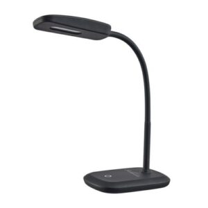 SUNBEAM Flexible Neck LED Desk LAMP Adjustable Light Energy Star Black