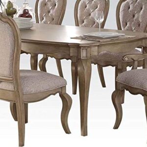 ACME Chelmsford Antique Taupe Dining Table