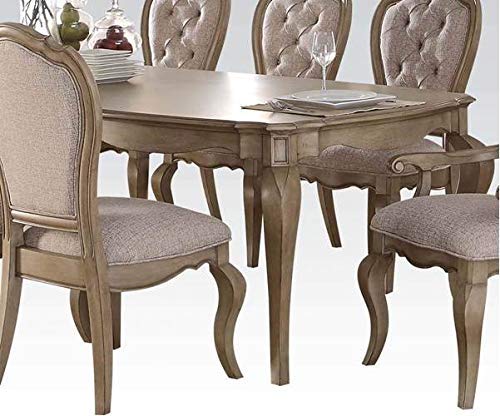 ACME Chelmsford Antique Taupe Dining Table