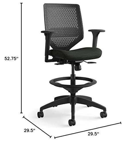 The HON Company Solve Task Stool ReActiv Ink, COMP10