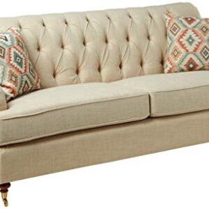 ACME Furniture Sofa, Beige Fabric