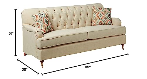 ACME Furniture Sofa, Beige Fabric