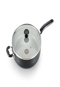 t-fal g9019064 specialty ceramic dishwasher oven safe jumbo cooker, 5 quart, black
