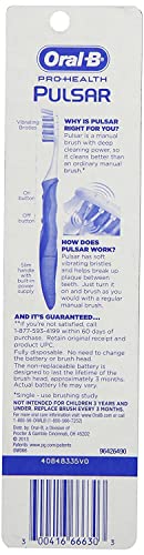 Oral-B Pulsar Toothbrush Soft, Pack of 2