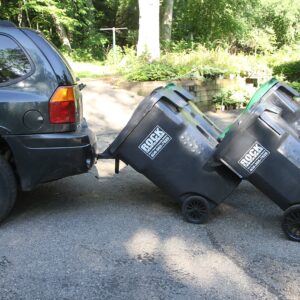 Garbage Commander The Original Can Couplers to Hook Multiple Wheeled Trash Containers