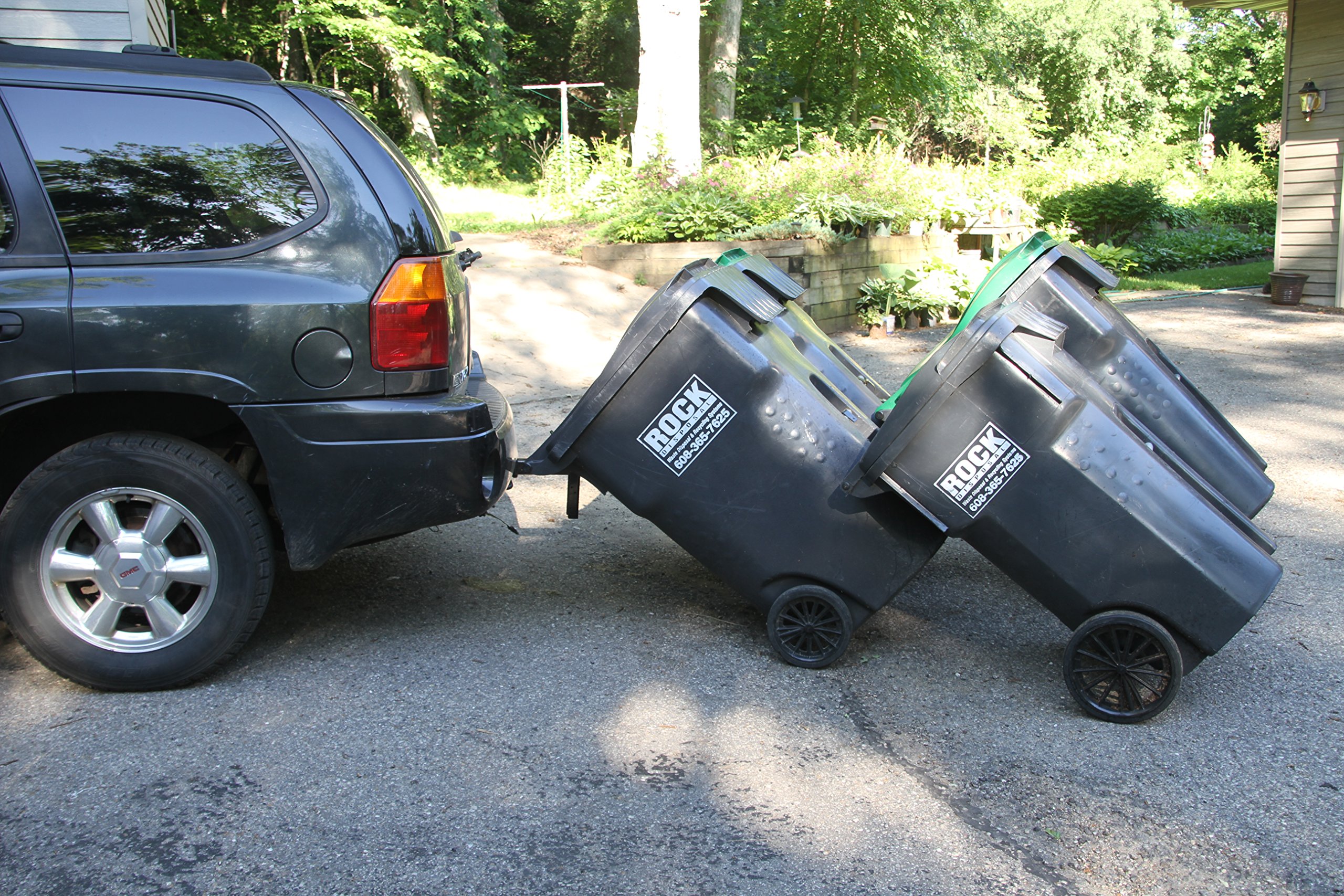 Garbage Commander The Original Can Couplers to Hook Multiple Wheeled Trash Containers