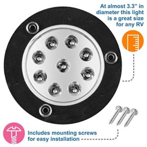 Lumitronics RV LED Hitch Light - Mounting Hardware Included