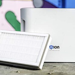 OION 4-in-1 True HEPA Air Purifier 3 Speeds Plus UV-C Sanitizer (White)