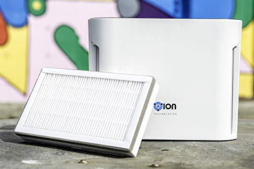 OION 4-in-1 True HEPA Air Purifier 3 Speeds Plus UV-C Sanitizer (White)