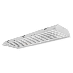 four-bros lighting 6-lamp f54ho f54t5ho t5 high output high bay fluorescent lighting fixture - universal voltage 120-277v, ul listed – commercial grade