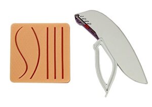 medium 1-layer suture pad with practice training stapler