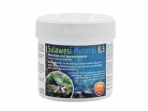 SALTYSHRIMP Sulawesi 8,5 Minerals and Trace Elements Cardinal Shrimp Tank (230g)