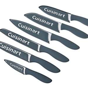 Cuisinart Ceramic Coated Knife Set, Blue/Grey (12 Piece)