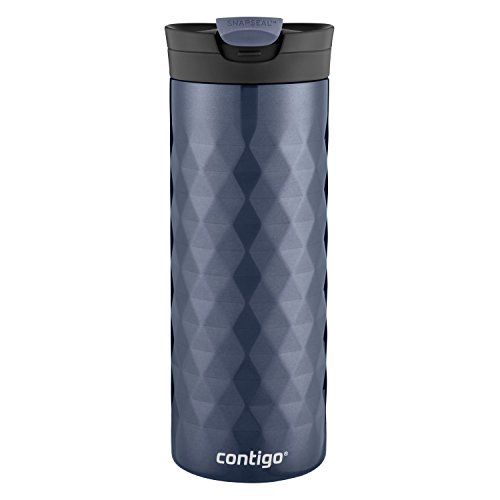 Contigo SNAPSEAL Kenton Vacuum-Insulated Stainless Steel Travel Mug, 20 oz., Serenity