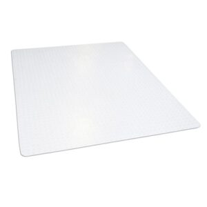dimex 46"x 60" clear rectangle office chair mat for low and medium pile carpet, made in the usa, bpa and phthalate free, c532001j