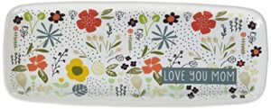 pavilion gift company serving tray, white