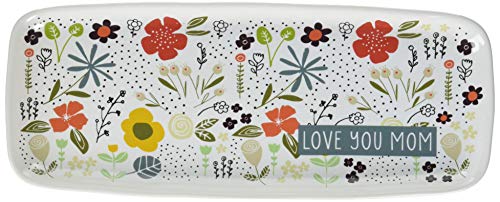 Pavilion Gift Company Serving Tray, White