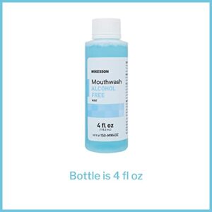 McKesson Mouthwash, Alcohol-Free, Mint Flavor, 4 oz, 1 Count