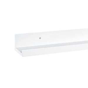 ClosetMaid 1657 Floating Wall Shelf, White, 19-Inch