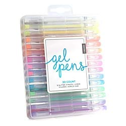 u brands metallic gel pens, assorted colors, 30-count, (2225u06-24)