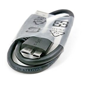 Seagate 18in USB 3.0 Type A to Micro B Replacement Cable for Seagate External Portable and Desktop Drives