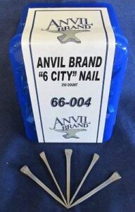 anvil brand 6 city head horseshoe nails 250 count box