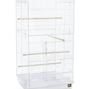 Prevue Pet Products SPECONO1818H-W Tall Tiel Cage, White