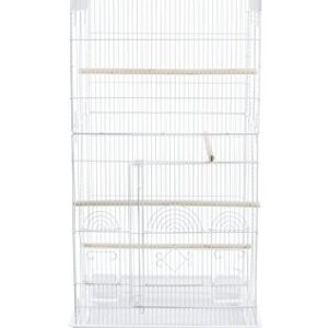 Prevue Pet Products SPECONO1818H-W Tall Tiel Cage, White