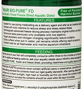 Hikari Bio-Pure Freeze Dried Daphnia for Pets, 0.42-Ounce (2-Pack)