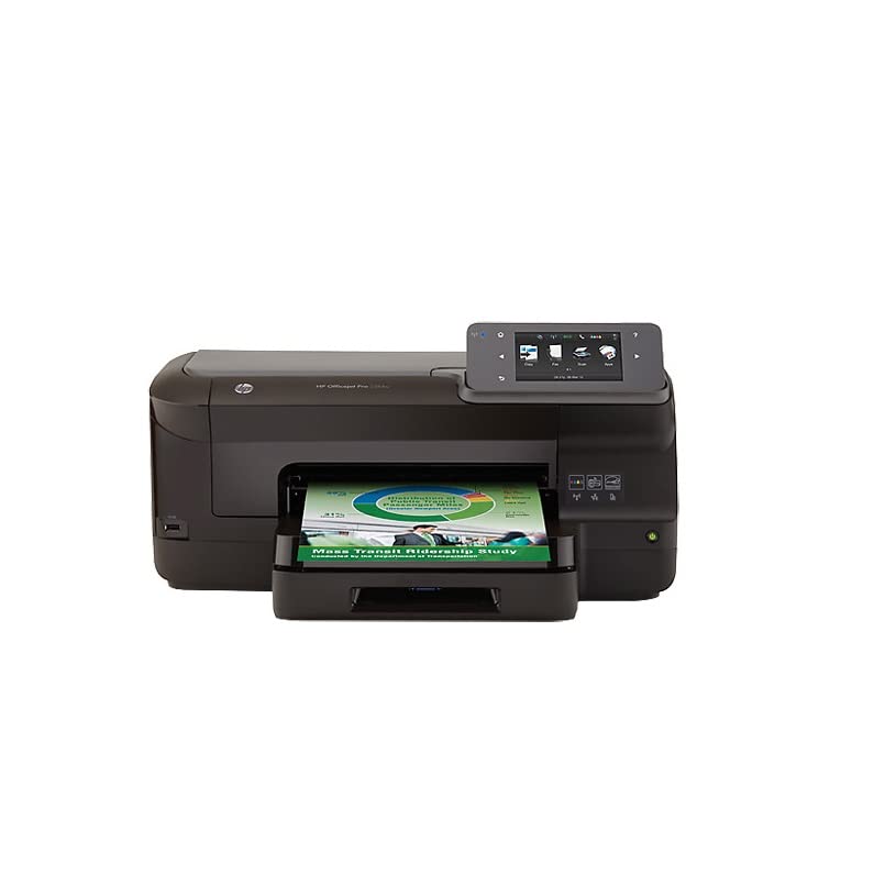 HP OfficeJet Pro 251dw Wireless Color Photo Printer with Mobile Printing, Automatic 2-Sided Printing, Color Touchscreen, Borderless Printing, Ethernet, Business Apps, Easy-Access USB Port