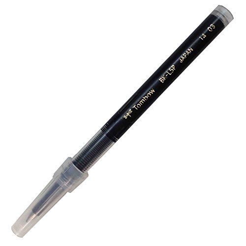 Tombow Zoom 505 Liquid Ink Roller Ball Pen Refill - 0.5 mm - Black 7 Set