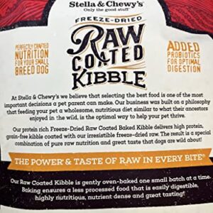 Stella & Chewy's Raw Coated Small Breed Chicken Recipe Dog Food 10lb (186011001677)
