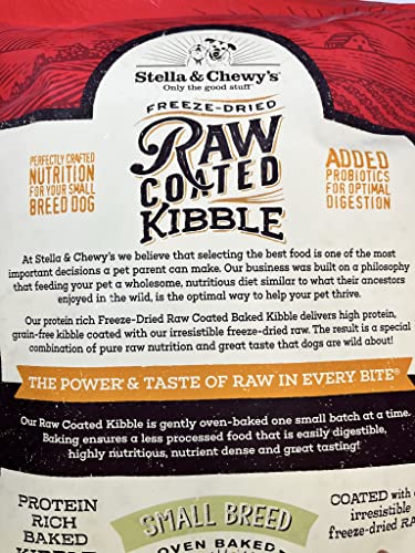 Stella & Chewy's Raw Coated Small Breed Chicken Recipe Dog Food 10lb (186011001677)