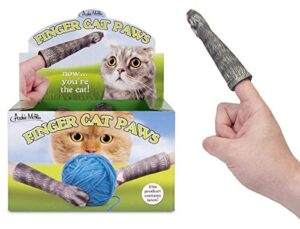 accoutrements finger cat paws
