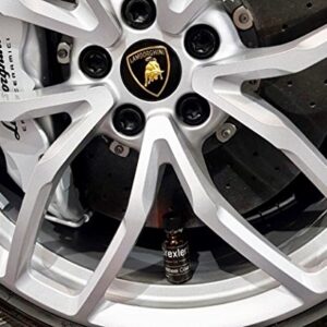 Drexler Ceramic Wheel Coat Coating 20ml 9H Professional Grade Hydrophobic Protection High Gloss Finish Water and Dirt Repellent for All Types of Wheels - Matte Rims