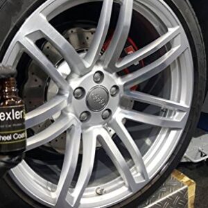 Drexler Ceramic Wheel Coat Coating 20ml 9H Professional Grade Hydrophobic Protection High Gloss Finish Water and Dirt Repellent for All Types of Wheels - Matte Rims