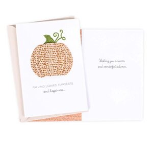 Hallmark Signature Fall or Thanksgiving Card (Wonderful Autumn)