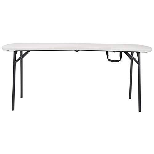 CoscoProducts Diamond Series 300 lb. Weight Capacity Folding Table, 6' X 30", White
