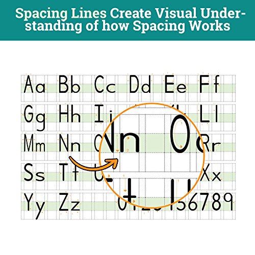 Channie’s My First Letters, Easy to Trace, Write, Color, and Learn Alphabet Practice Handwriting & Printing Workbook, 80 Pages Front & Back, 40 Sheets, Grades PreK - 1st, Size 8.5” x 11”