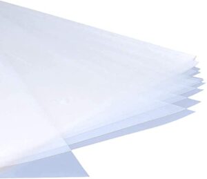 a-sub 8.5x11 inch waterproof inkjet transparency film for silk screen printing 100 sheets