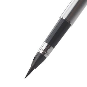 synthetic hair calligraphy pen fountain pen with metal shaft for calligraphy