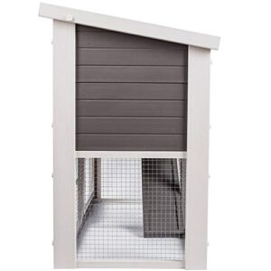 ecoFLEX Columbia Rabbit Hutch, Grey